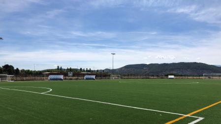 Campo de fútbol de Mendavia.