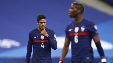 Varane, en una fotografía de archivo con la selección francesa