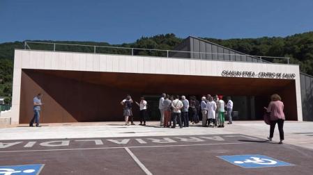 Imagen exterior del Centro de Salud de Santesteban