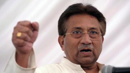 El ex dictador militar paquistaní Pervez Musharraf