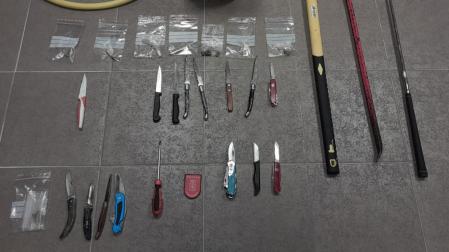 Armas incautadas