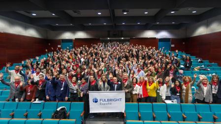 En el Congreso celebrado en la Universidad de Navarra participan 230 becarios Fulbright estadounidenses en España y Andorra