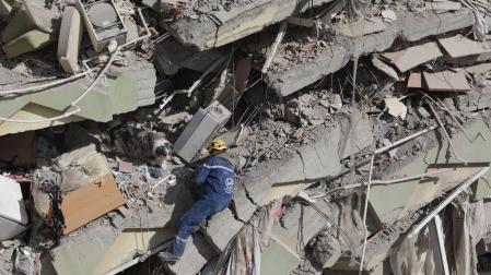 Labores de rescate en la ciudad turca de Kahramanmaras