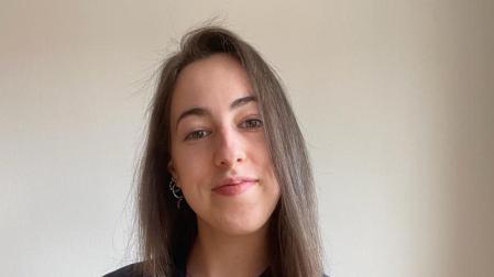 La veterinaria Pilar Guerrero