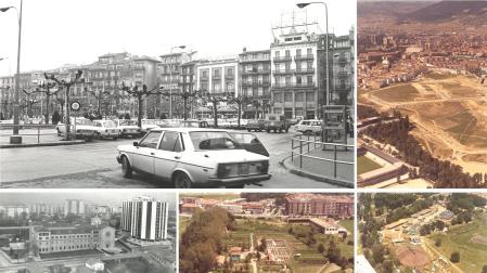 Imágenes históricas de Pamplona publicadas por Javier de Rose en su cuenta de Twitter