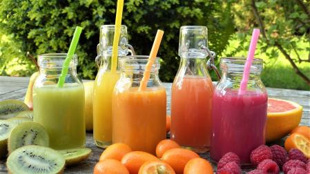 Los smoothies son una muy buena forma de tomar las verduras y frutas necesarias cada día.