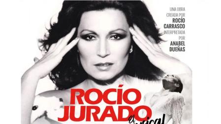 Imagen promocional del musical de Rocío Jurado