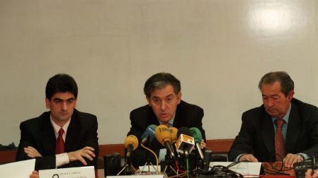 Directivos de Caja Rural presentaban los resultados de 1997