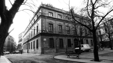 Antigua Escuela de Magisterio, en la plazuela de San José