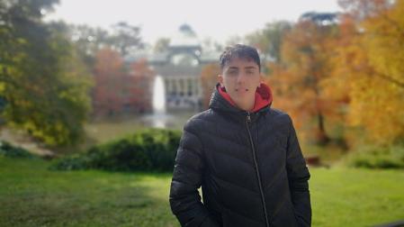 Hugo Serrano saltará al césped de El Sadar como parte de Niños contra el Cáncer