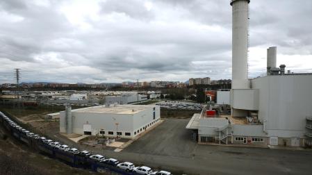 Planta de la multinacional alemana Volkswagen en el polígono industrial de Landaben