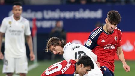 Fotos del Osasuna 0-2 Real Madrid./