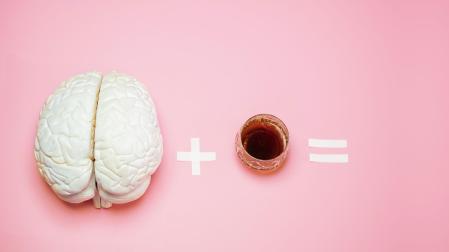 Cerebro y alcohol, mala combinación para la salud.