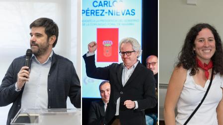 Eneko Larrarte, Contigo Tudela, Carlos Pérez-Nievas, Ciudadanos, Edurne León, EH Bildu