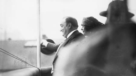 Fotografía de Enrico Caruso en 1915.