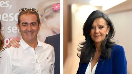 De izda. a dcha., Alberto Mantilla Blanco y Elena Jiménez Domínguez