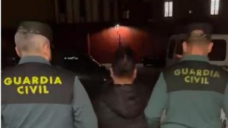 Momento de la detención