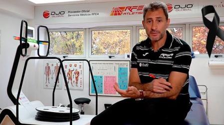 Foto de Ángel Basas publicada por la Real Federación Española de Atletismo para comunicar la noticia de su fallecimiento