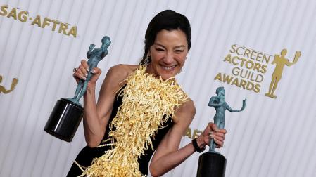 Imágenes de la alfombra roja de los Premios del Sindicato de Actores