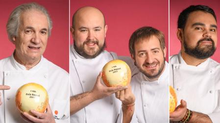 Carlos Oyarbide, Iñaki Andradas y Luken Vigo, Eduardo Llop