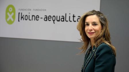 María José Beriáin Apesteguía, de 61 años, preside el patronato de la Fundación Koine Aequalitas desde 2012. Esta entidad, sin ánimo de lucro y que significa ‘comunidad e igualdad’, trabaja en cuestiones sociales (mujer, discapacidad...)