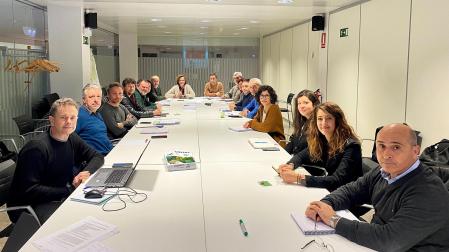Un momento de la reunión entre responsables de Desarrollo Rural y representantes del Consejo Agrario.