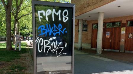 Aspecto del panel informativo.