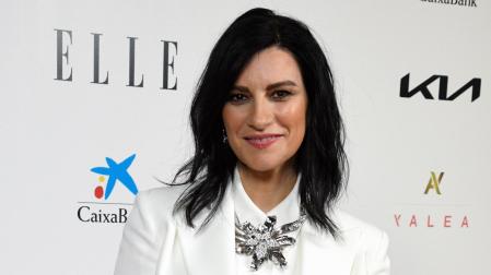 Laura Pausini, en un acto organizado por Elle con motivo del Día de la Mujer