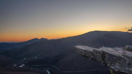 Vista del mirador de Zamariain