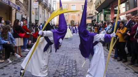 Imagen de Javier Ramírez que ilustra el cartel de la exposición fotográfica de Semana Santa de los fotógrafos de Amigp