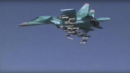 Un caza ruso, en una imagen de archivo. En este caso, un caza Sukhoi Su-34.