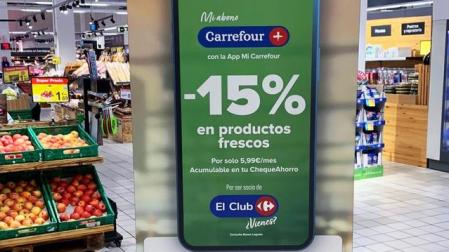 Promoción de ‘Mi abono Carrefour +'