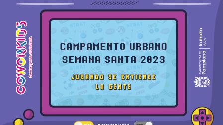 Cartel de los campamentos de COworkids.