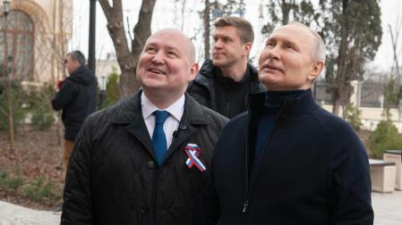 Putin, durante su visita a Crimea