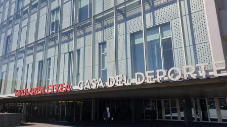 Sede del Instituto Navarro del Deporte en el pabellón Navarra Arena