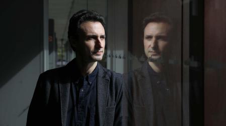 Manuel Asín, director artístico del Punto de Vista, esta semana en el Baluarte de Pamplona, donde se celebra el festival