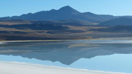 Vista de el Laco (Chile)