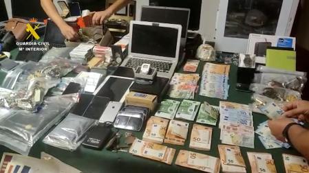 La banda utilizaba distintos negocios para el blanqueo del dinero