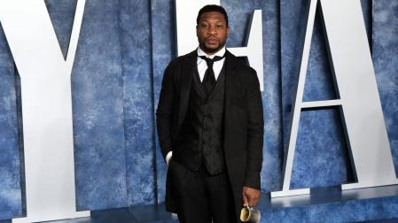 El actor estadounidense Jonathan Majors