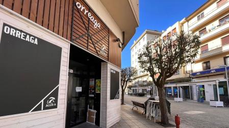 Bar Orreaga de Estella en el que se ha producido el robo