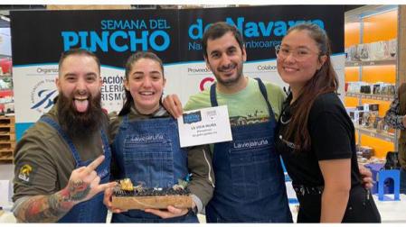 Semifinalista de la Semana del Pincho de Navarra 2023./