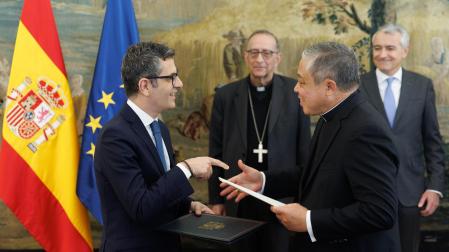 Cambio de notas entre Bolaños y el Nuncio Apostólico Monseñor Bernardito Auza