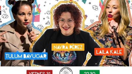 Hoy llega a Pamplona, a la sala Santa Chula, el swoh de mujeres cómicas 'Lady Night'.