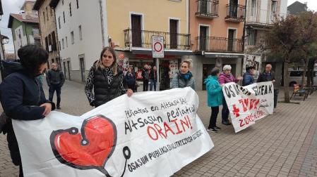Imagen de la última concentración en Alsasua.