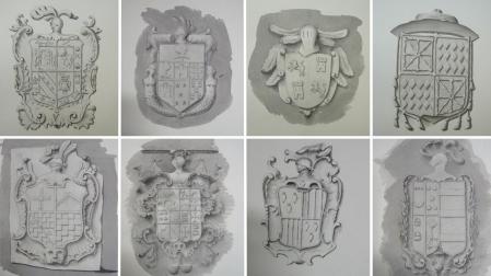 Escudos desaparecidos en Pamplona en el último medio siglo