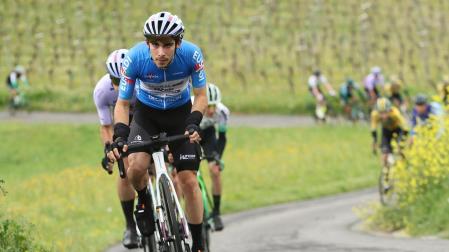 El ciclista navarro Iker Mintegi