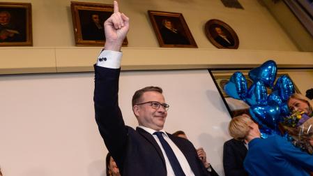 El líder de Coalición Nacional, Petteri Orpo