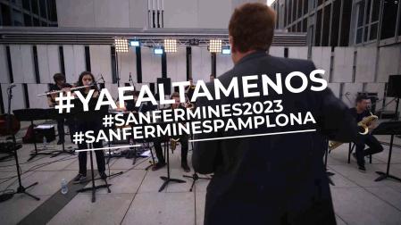Imagen difundida por el Ayuntamiento de Pamplona para anunciar los conciertos de este martes