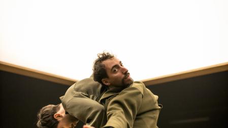 'Los Perros', espectáculo de danza esta tarde en el Museo de Navarra.