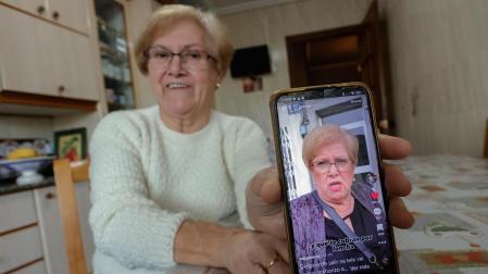Para Magdalena Carro, de 69 años, la aventura 'tiktokera' empezó con un "¿podemos subir esto?" de sus nietas
